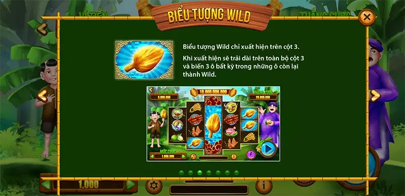 Biểu tượng Scatter rất quan trọng trong game Thằng Bờm