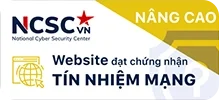 Trang Nohu đạt chứng nhận tín nhiệm mạng