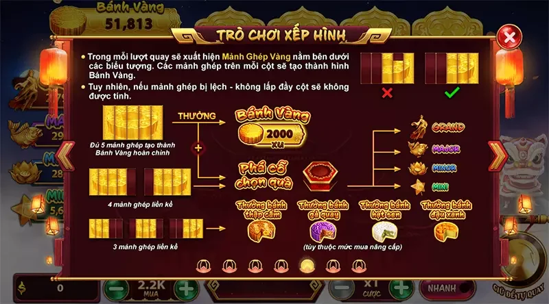 Kinh nghiệm chơi game Trung Thu Bóc Bánh từ cao thủ